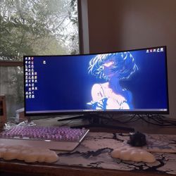 Sansui 34 inch Curved Gaming Monitor 