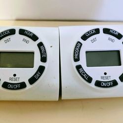 Digital Timer 2 piece GE can be purchased separately