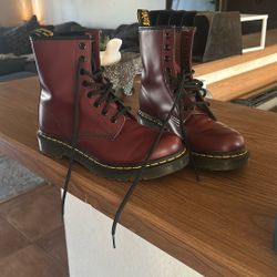 Barely Used Maroon Dr Martens