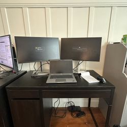 SELLING BLACK IKEA DESK (SEE DESCRIPTION FOR THE LINK TO IKEA WEBSITE FOR MORE INFO)