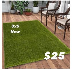 3x5 Grass Rug NEW