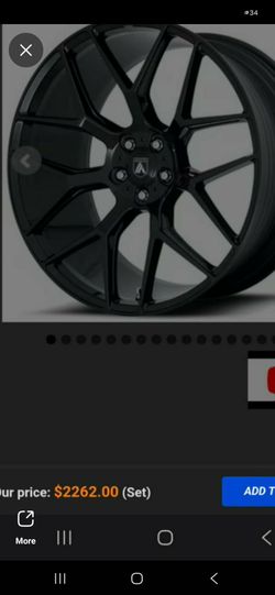 BRAND NEW 22x10.5  Asanti  wheels