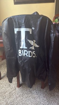 Halloween costume- Men’s T-Bird Grease black  jacket
