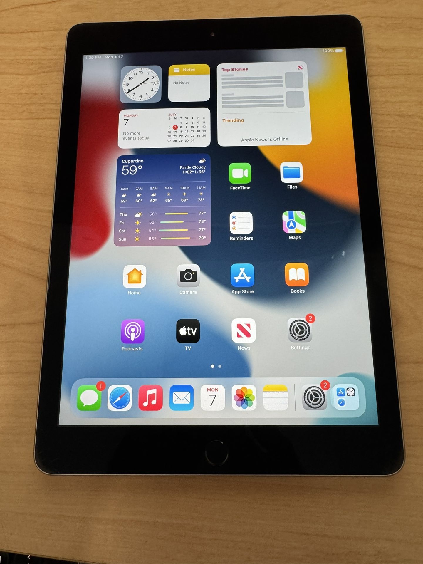 iPad Air 2 - 64 GB - WiFi - READ DESCRIPTION