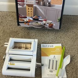 ANTREE 3-IN-1 Pasta Attachment & Ravioli Attachment for KitchenAid Stand Mixers