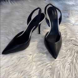 Sexy Point Toe Sling Back 