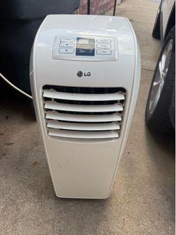 LG Model portable air conditioner. 7,000 BTU . No Remote