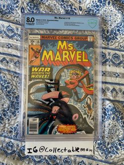 Ms. Marvel #16 Cbcs 8.0 1978  1st app. Mystique (not Cgc)