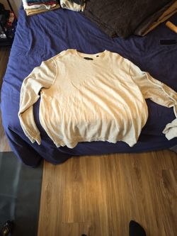 Tan Cotton Sweater