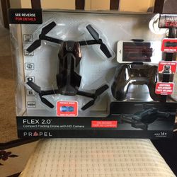 PROPEL  Flex 2,0 tm Compact Folding Drone With  HD Camera