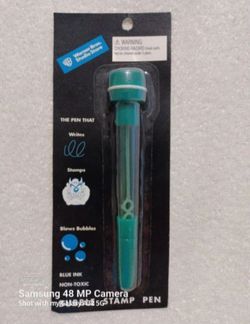 Vintage Looney tunes the pen that write , stamp & blow bubble