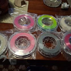 16 rolls of 3D printer filament $$200