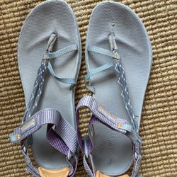 MERRELLS BRAVADA POLOMA CORD WRAP SANDALS SZ 9