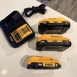 Dewalt 20v Battery Kit 