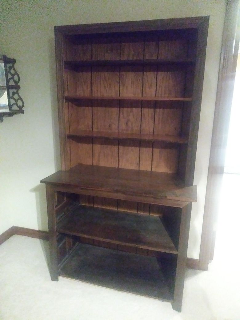 Wood Bookshelf