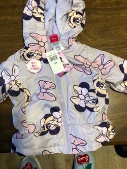 Minnie puffer jacket size 12 months new