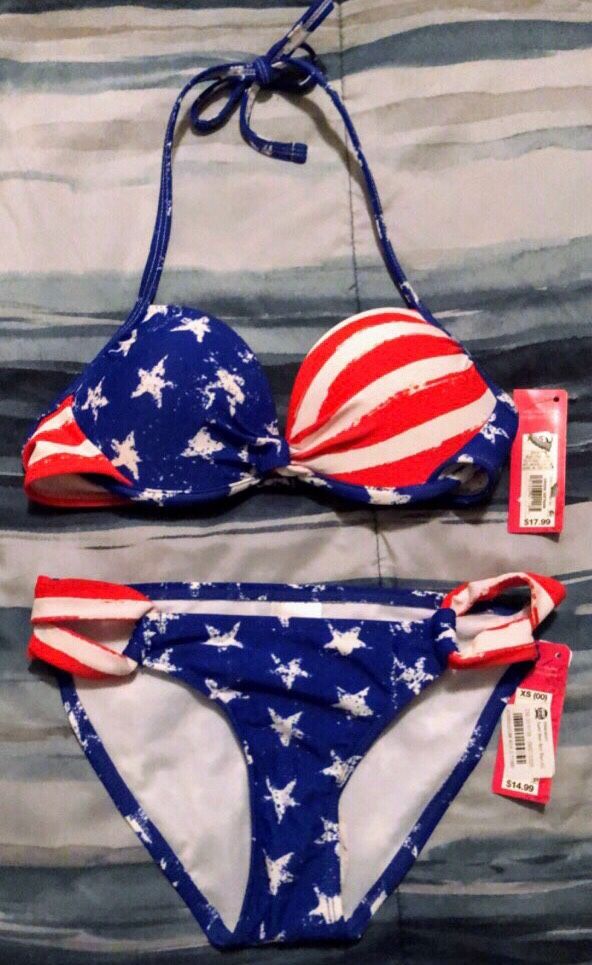 ~Brand New W Tags Bikini~Juniors Small~$12 For Top & Bottom~Purchased From Target~