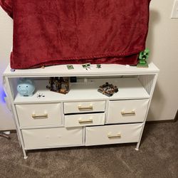 White Dresser/ TV Stand