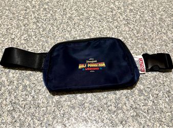 NEW Run Disney Disneyland Half Marathon 2025 Belt Fanny Pack Crossbody Bag Blue