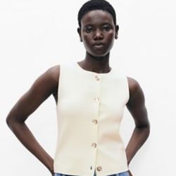 Primark Cream Button-Up Top