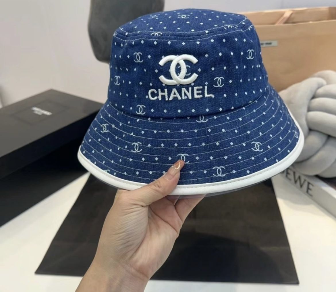 Cc Denim Bucket Hat - Main Image
