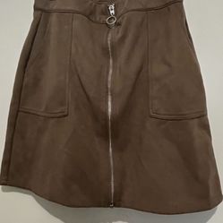 Women’s Suede Skirt