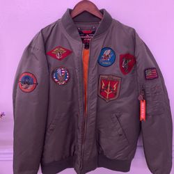 $30 Bomber Jacket size Large