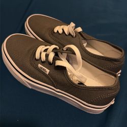 Kids grey Vans 1.5