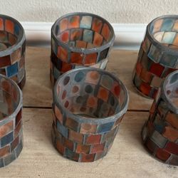 Set of Six Votive Candle Holders $15 for All 