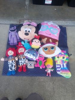 Mixed Lot of Stuffed Animals