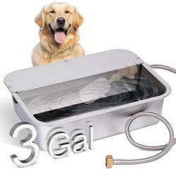 “New”Automatic fill (3 gallon)”For all pets”water bowl despinser