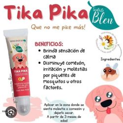 Organic Roll On Para Picaduras Y Comezón/ Mosquitoes Bites  