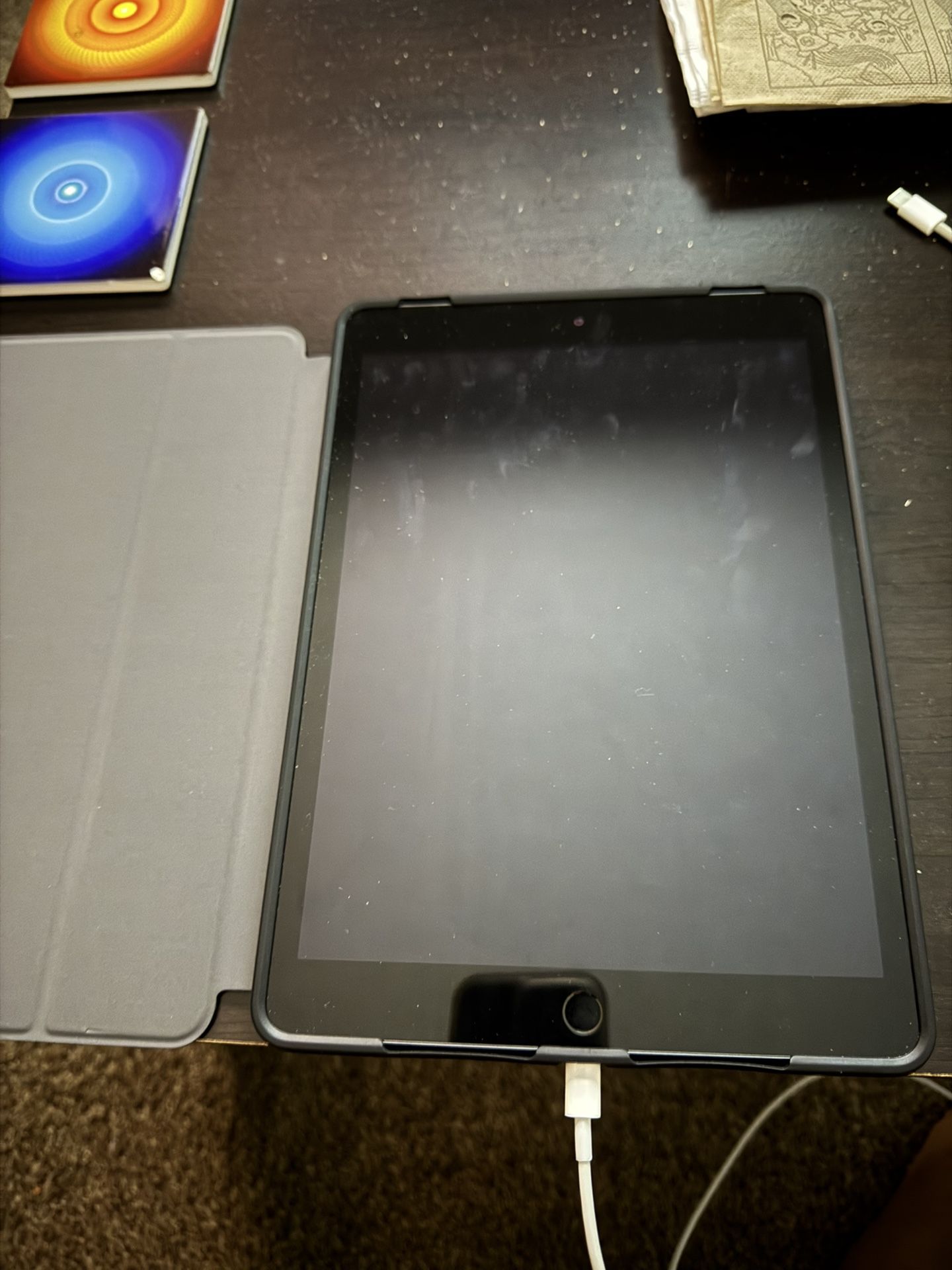 Apple iPad (9th Generation): with A13 Bionic chip, 10.2-inch Retina Display, 64GB, Wi-Fi, 12MP front/8MP Back Camera, Touch ID, All-Day Battery Life –