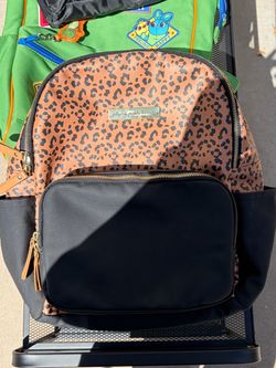 Petunia Pickle Bottom Leopard Print Backpack