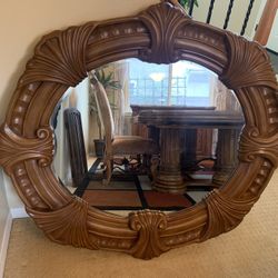 Mirror High End crafted Wooden Art  From $10k Set