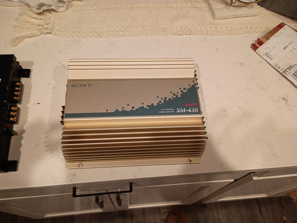 Sony Amp 430 Power Amplifier 