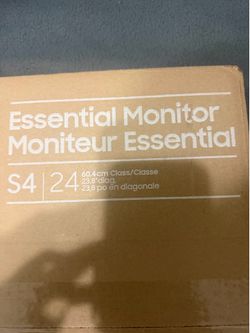 Samsung essential monitor S4 24 inches
