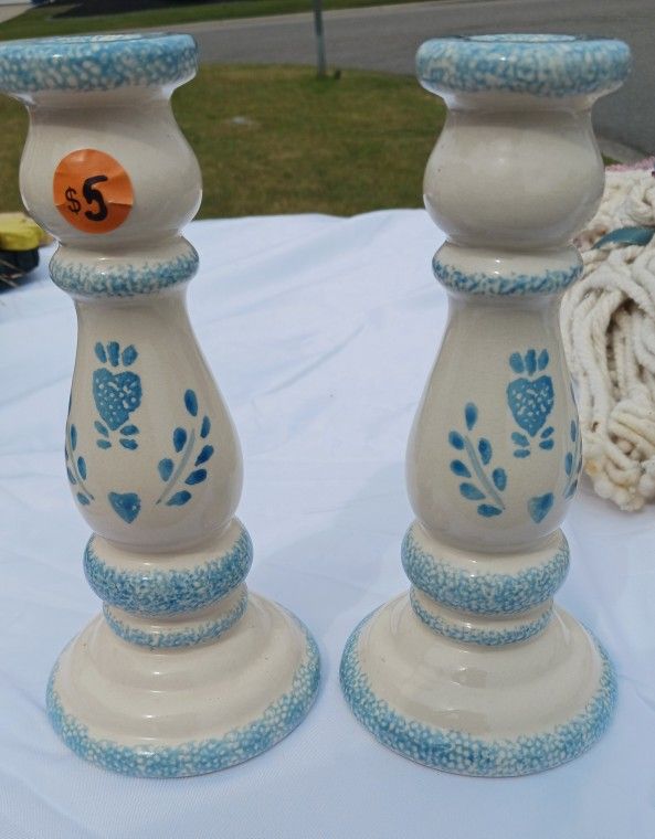 Ceramic Candle Holders