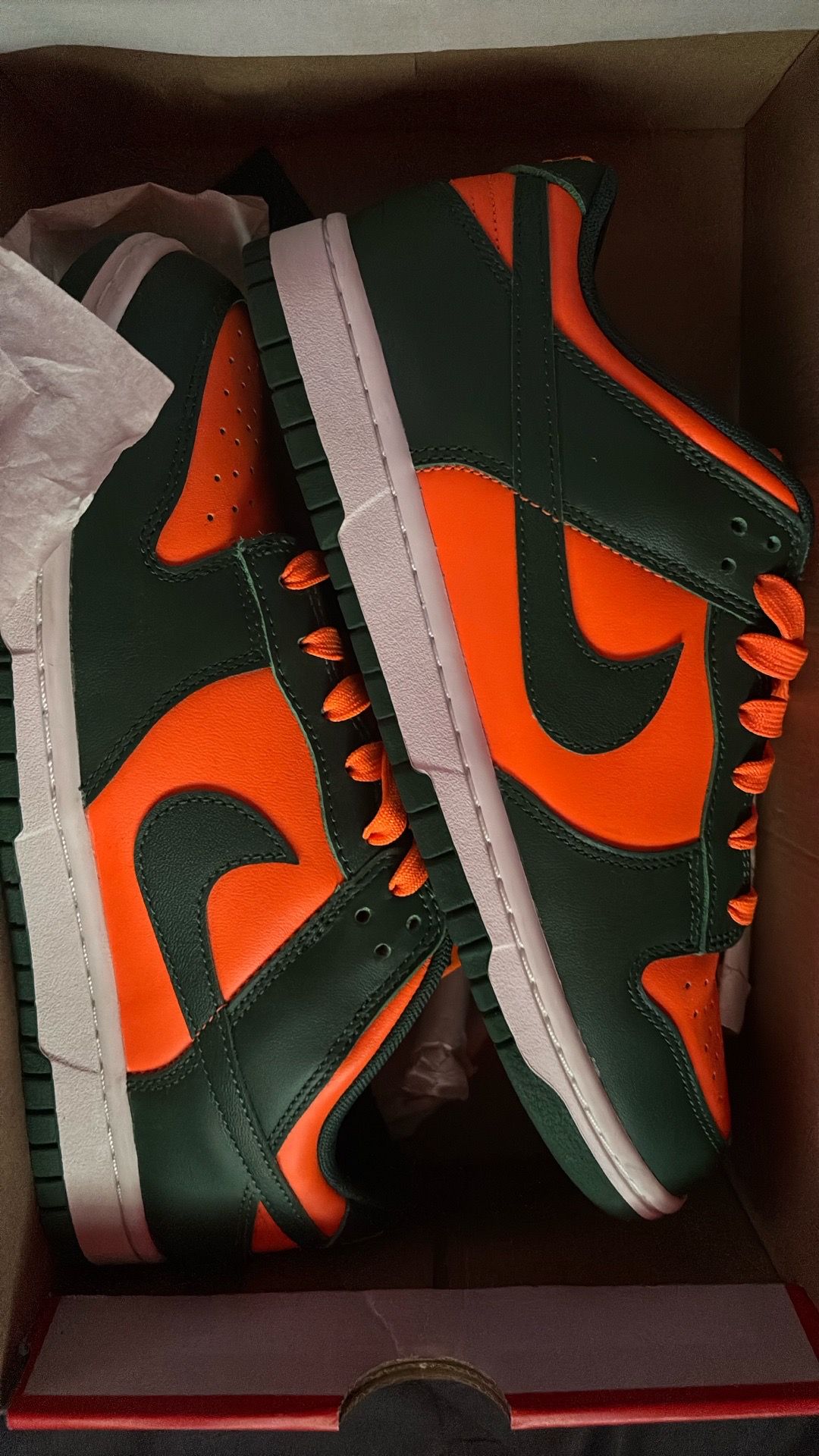 Nike Dunk Low Miami Hurricanes