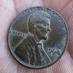 1964 D Penny 