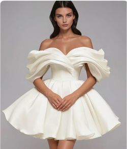 Satin mini dress
