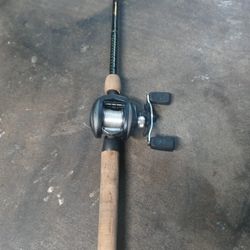 Abu Garcia Max Winch On A Ugly Stick Rod