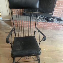 Metal Rocking Chair