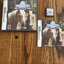 Nintendo DS Pony Friends Game