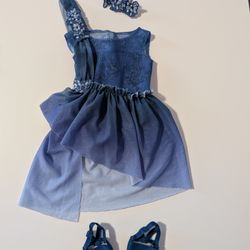American Girl Doll Rehearsal To Recital Dance Outfit 