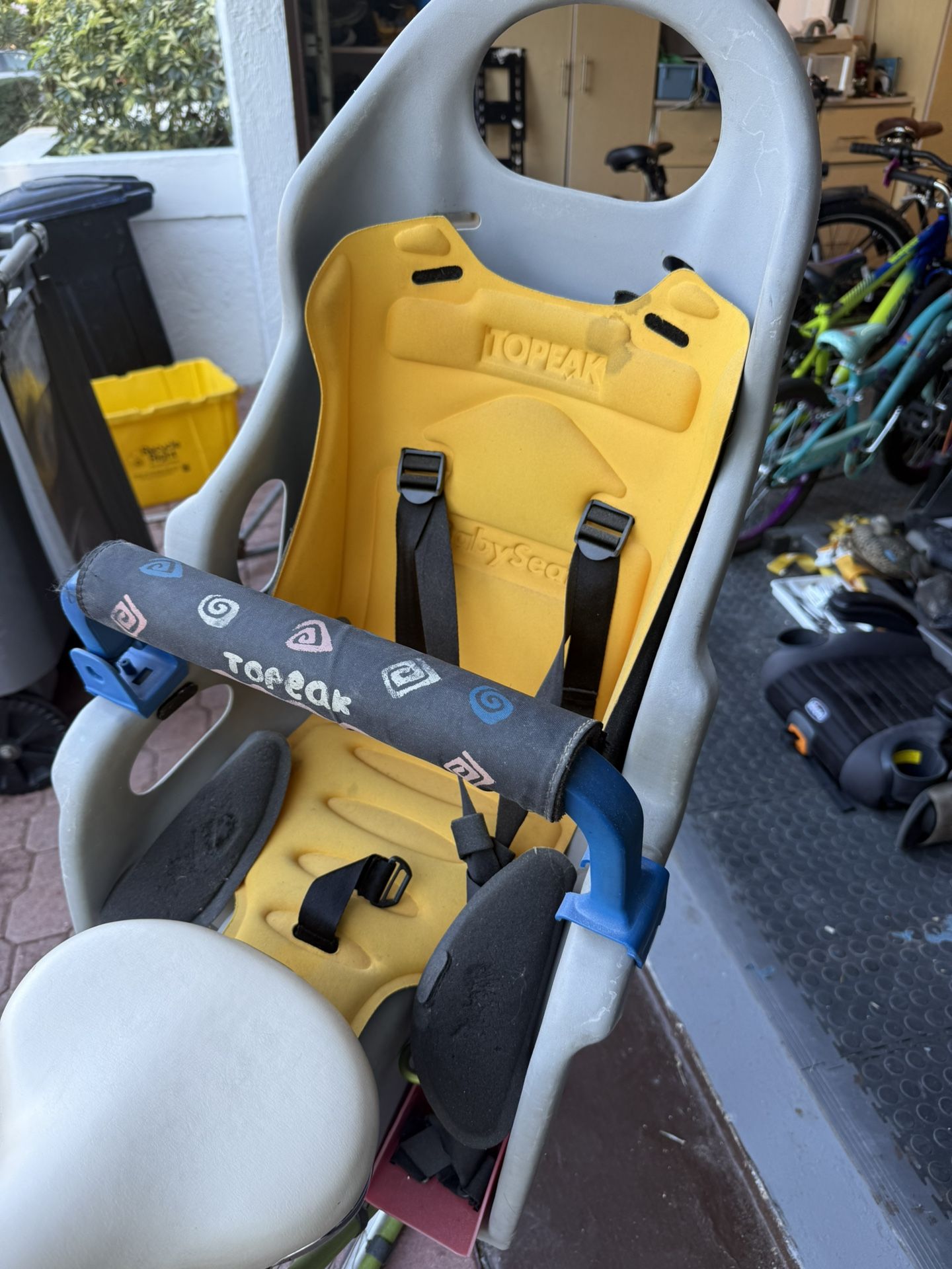 Topeak baby seat, bicycle carrier child seat