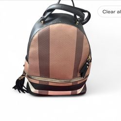 Black And Tan Backpack