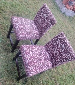 **Set of 2 Mid-Sized Barstools - Excellent Condition**