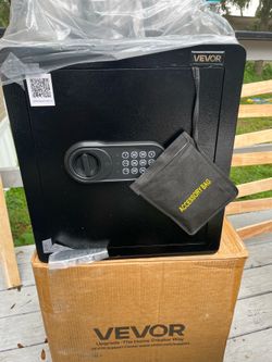 VEVOR Home Safe, Steel Security Safe with Digital Keypad and 2 Keys