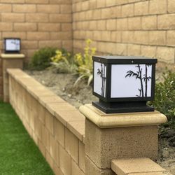 Outdoor LED Post Lights,IP65,10X10(25CM*25CM*25CM),Landscape Garden Decortion Final Sale